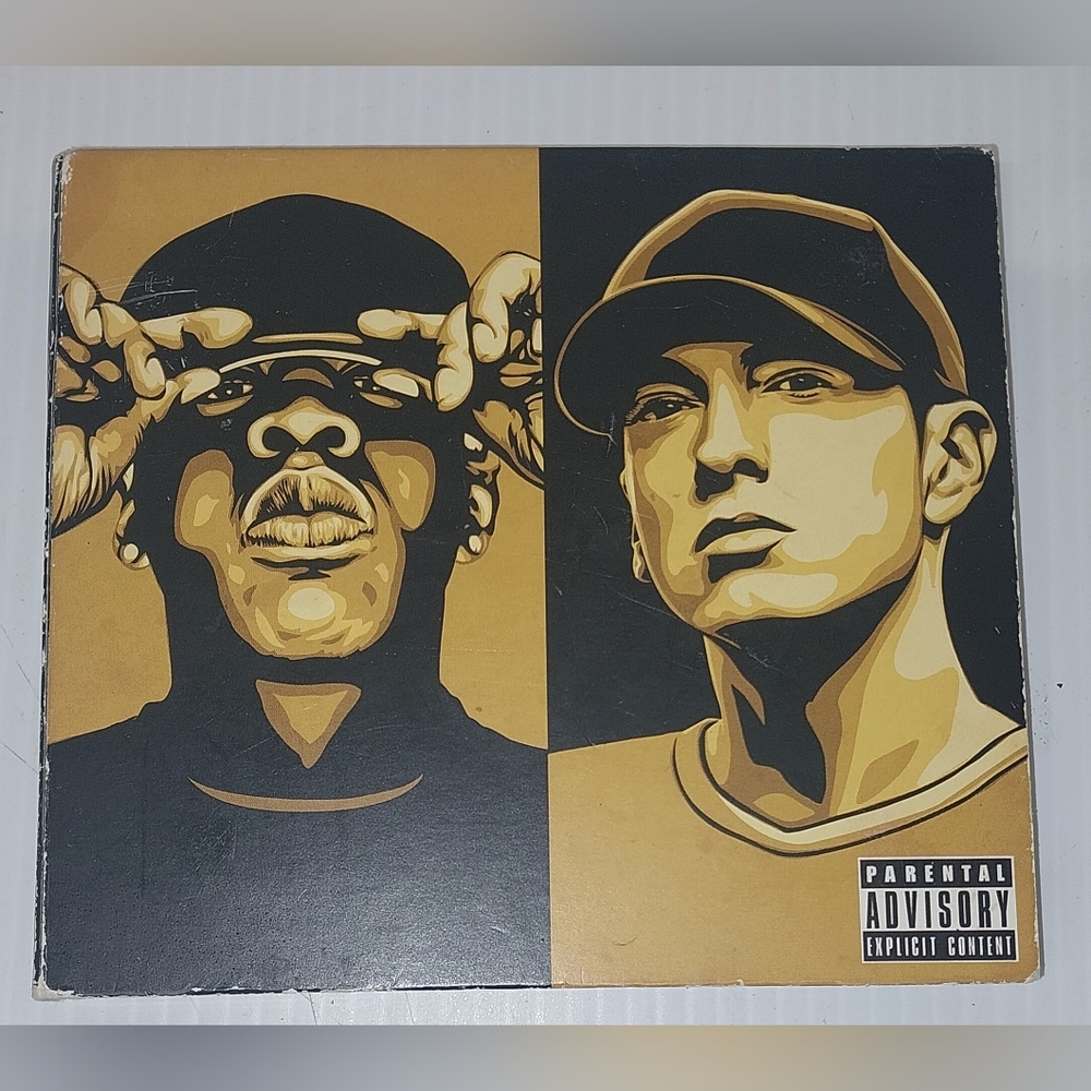 DJ Hero Renegade Edition Jay-Z Eminem 2 Disc CD Compilation ~ Parental Advisory